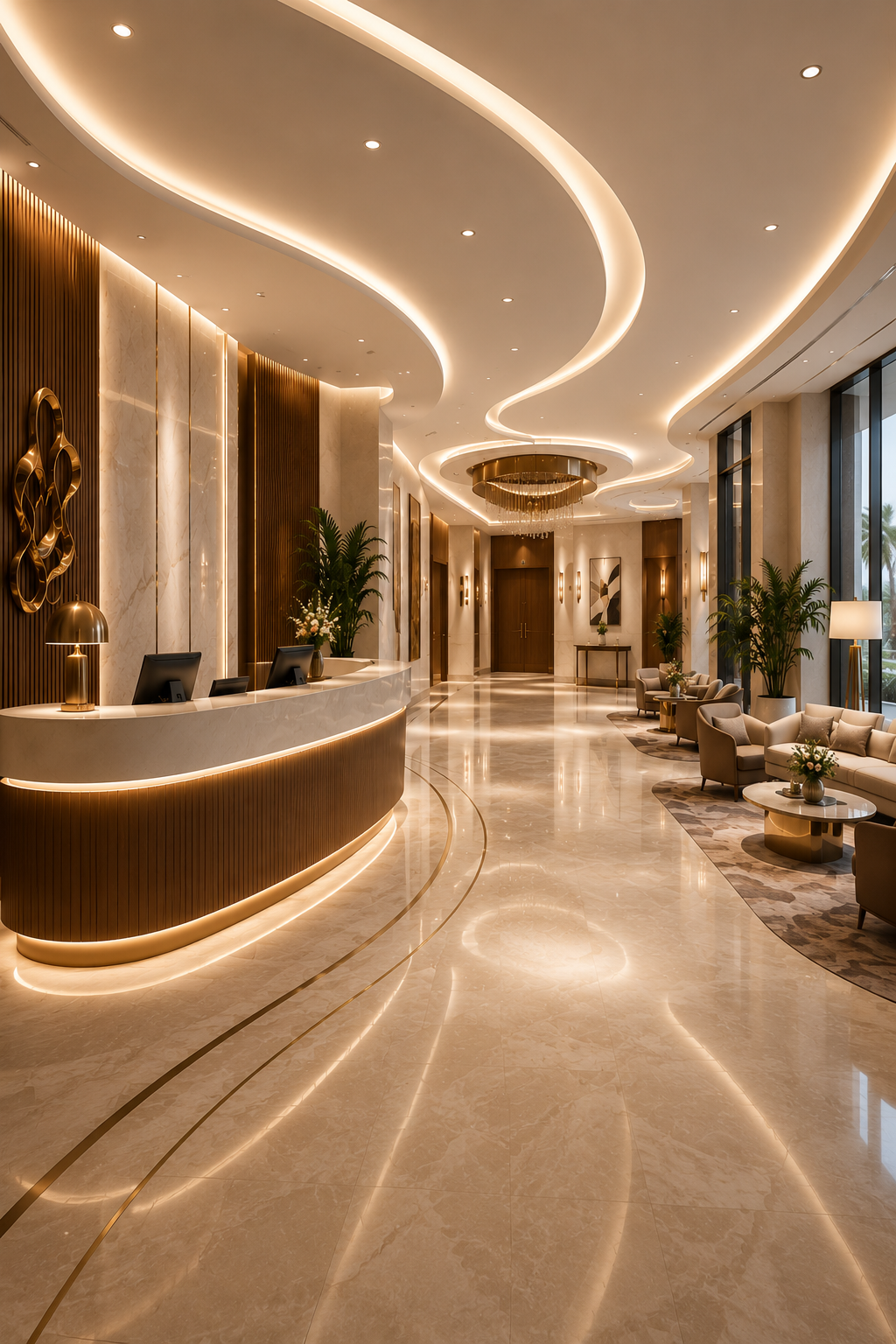 Premium hospitality interior